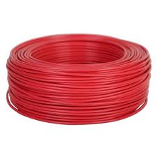 CABLE SOLIDO # 14 AWG ROJO  COD: C20120R