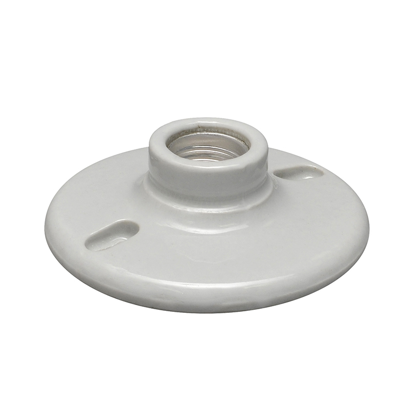 BOQUILLA PLAFON PORCELANA E27  COD: L47680