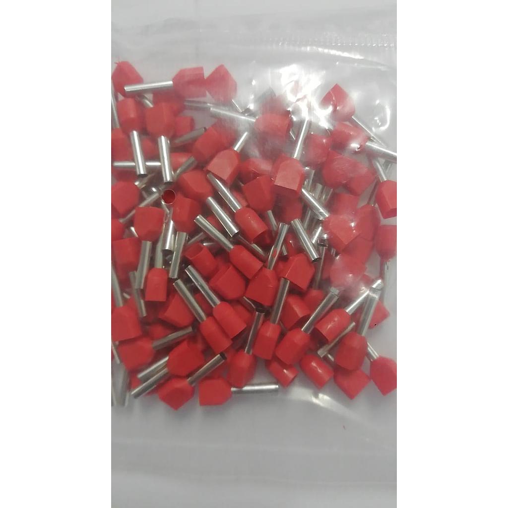 TERMINAL DOBLE PARA CABLE 2X1,5MM W70551  COD: W70580