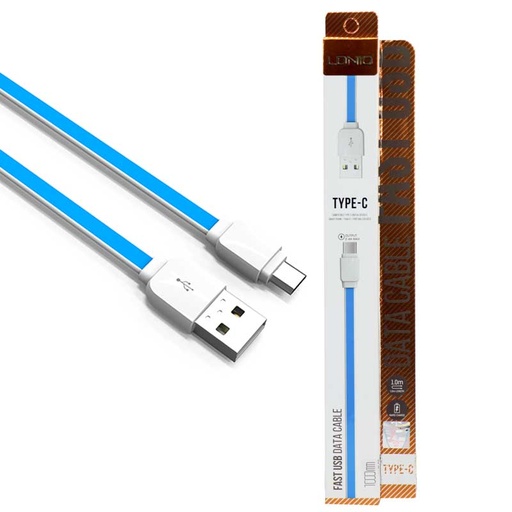 [TECL30500] CABLE LDNIO XS-07C 1MTS 2.1A TIPO C