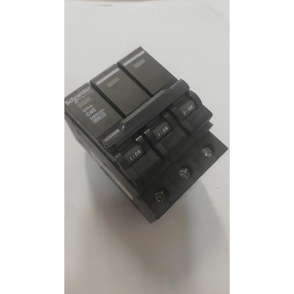 BREAKER ENCHUFABLE SQUARE D 3P 40A3  COD: N50340