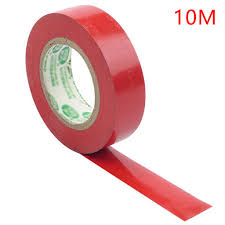 TAYPE PVC ROJO 19MM X 10M  COD: X71625