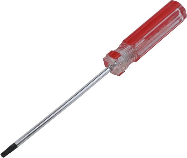 DESTORNILLADOR TORX MANGO ROJO T10X4 (10 X 100MM)  MAGNETICO  COD: DES0080