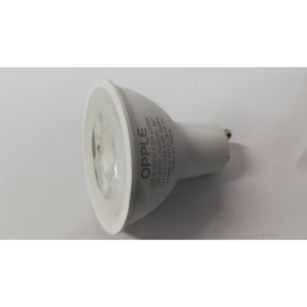 FOCO DICROICO LED 4.5W, 130V .GU10 . 65000K  COD: LE46005