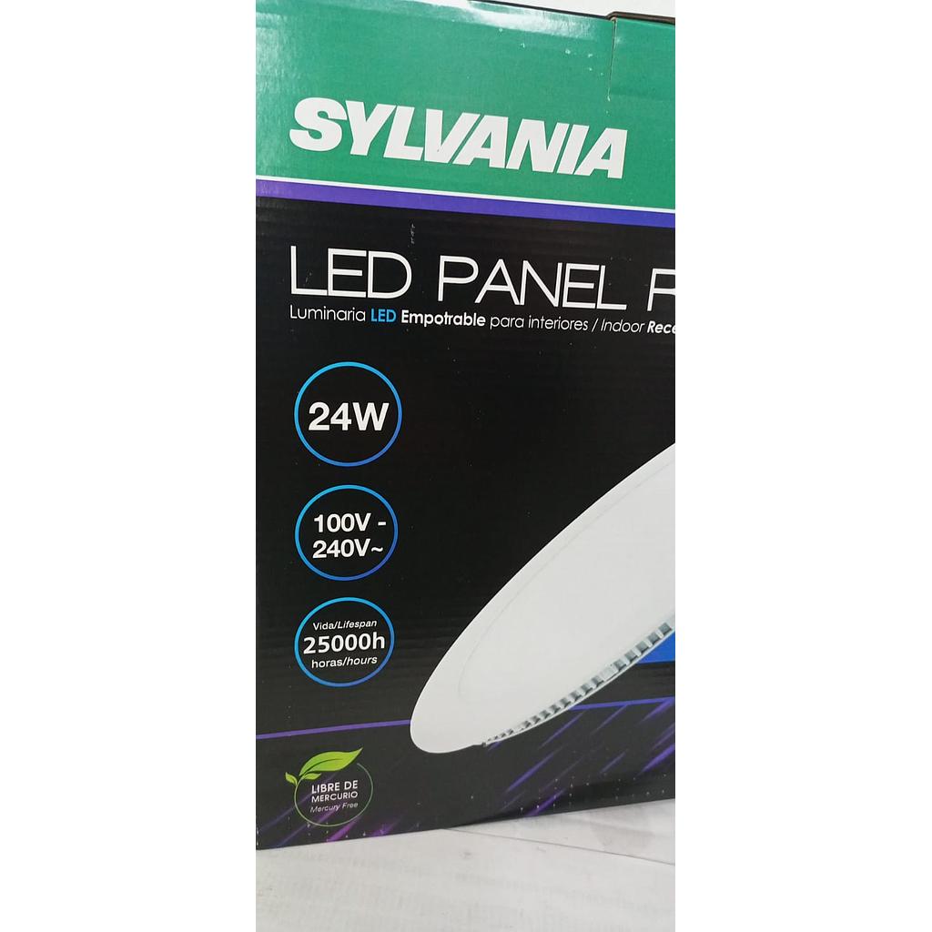 OJO DE BYE EMPOTRABLE REDONDO  VIVA LED   24W  11" 6500K  100-277V  SYLVANIA  COD: LES46138