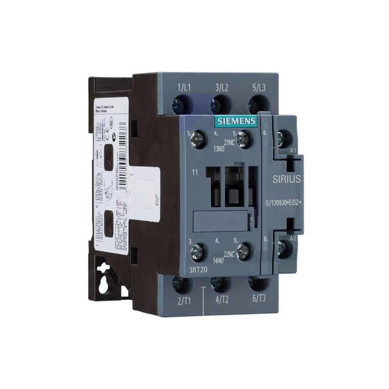 CONTACTOR GRIS 80A  3RT2038 -1AN20  BOB. 220VAC 1NA+1NC TAM. S2  COD: S12776