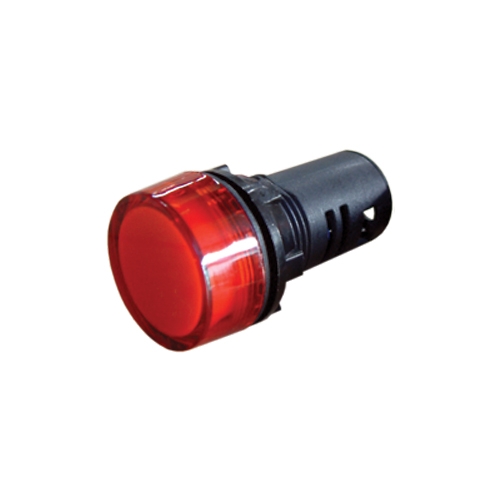 LUZ PILOTO LED 22MM ROJA 220V  COD: G30600