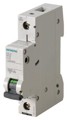 BREAKER RIEL DIN 1P  2A 10KA 5SL4102-7RC  COD: S23625