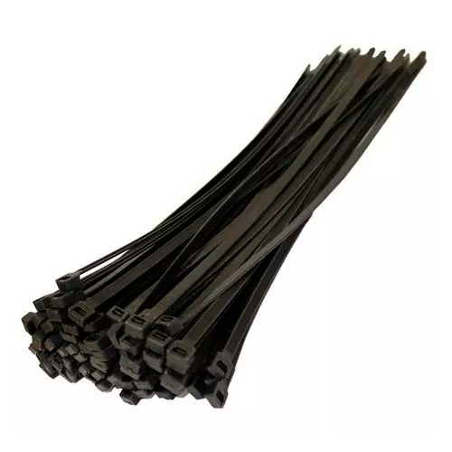 AMARRA PLASTICA 40CM NEGRA  COD: A10255