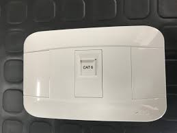 TOMA JACK DATOS SIMPLE  CAT 6. VETO PLATA  COD: VET0280