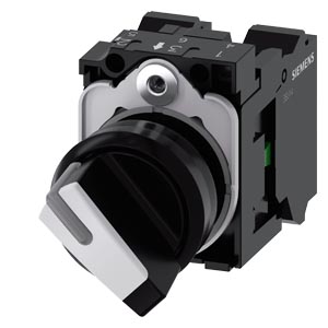 SELECTOR 2 POSICIONES SIRIUS ACT PLAST. ILUMINABLE C / MODULO LED . 3SU1100-2BF60-1BA0  COD: S43130