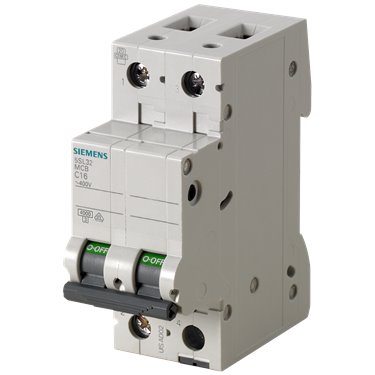 BREAKER RIEL DIN 2P 4A 240V 10KA 5SL4204-7RC   COD: S23770