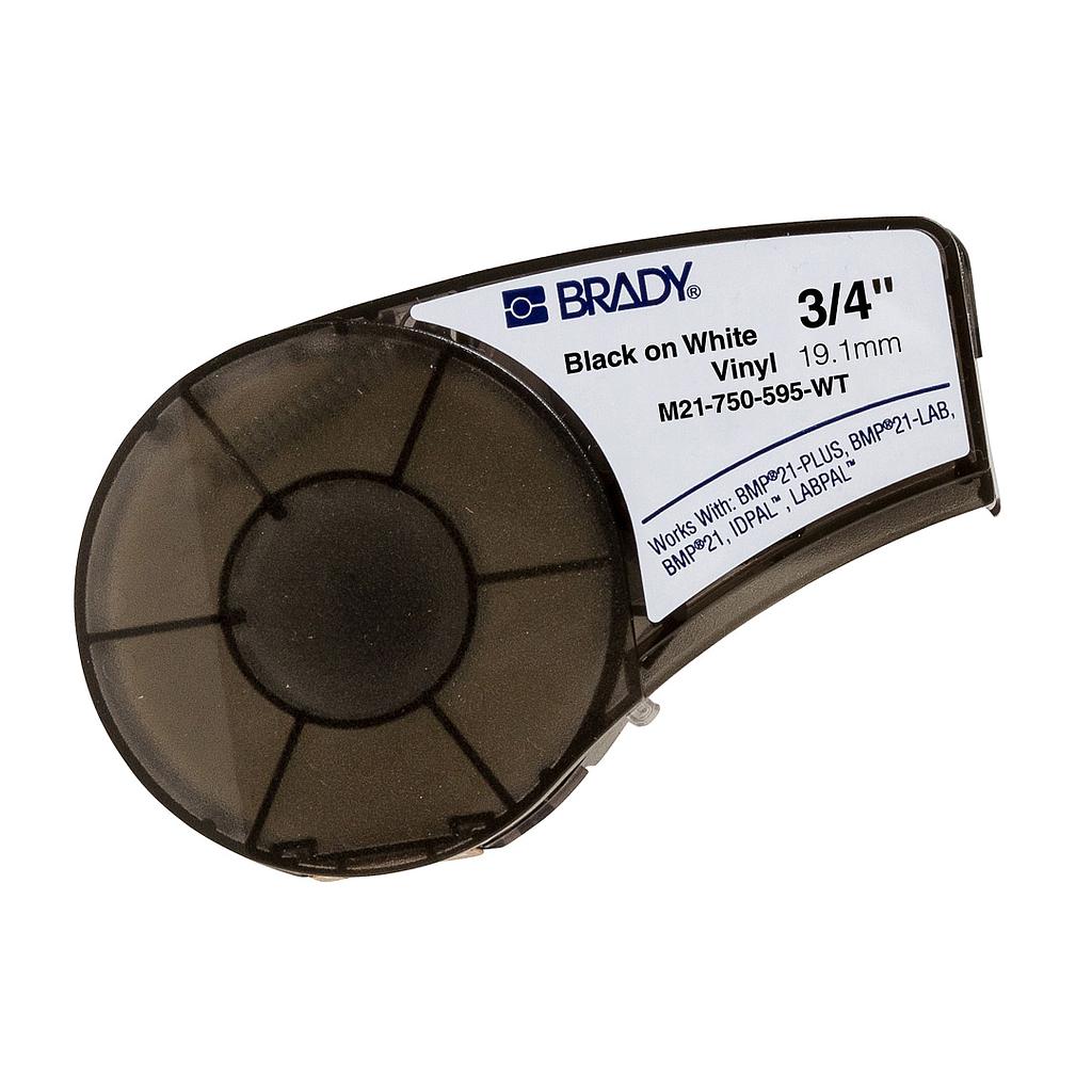 CINTA DE VINYL BLANCA  IDPAL 3/4" X 21" 750-430Y  COD: A12260