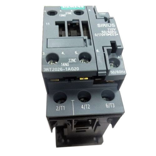 CONTACTOR 3RT2026 -1AG20   25A  CON BOBINA 110V 1NA+1N  COD: S12740