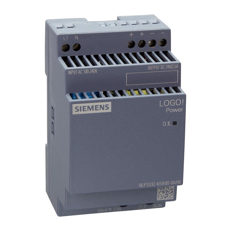 FUENTE DE PODER LOGO 2.5A  120-230V-24VDC.6EP3332-6SB00-0AY0  COD: S18462