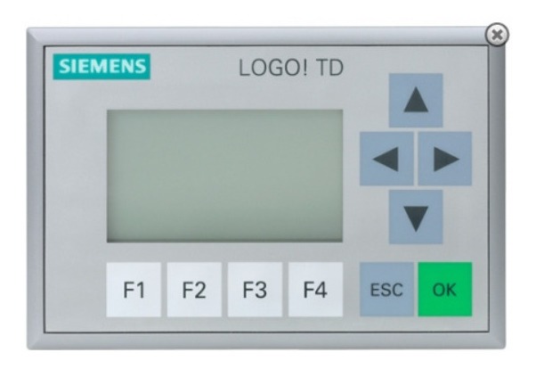 DISPLAY DE TEXTO LOGO TDE CON PUERTO ETHERNET PARA LOGO 8; 6ED1055-4MH08-0BA1  COD: S17466