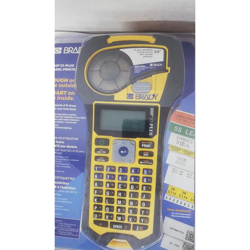ETIQUETADORA BRADY BMP  21  PLUS  COD: A12210