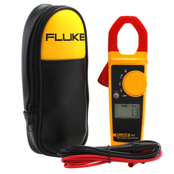 AMPERIMETRO DE GANCHO 400A AC TRUE RMS MOD: FLUKE-323