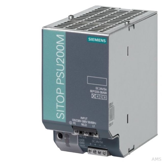 FUENTE DE PODER SITOP 5 AMP 120/230V,24VDC 5A 6EP1333-3BA10  COD: S18471