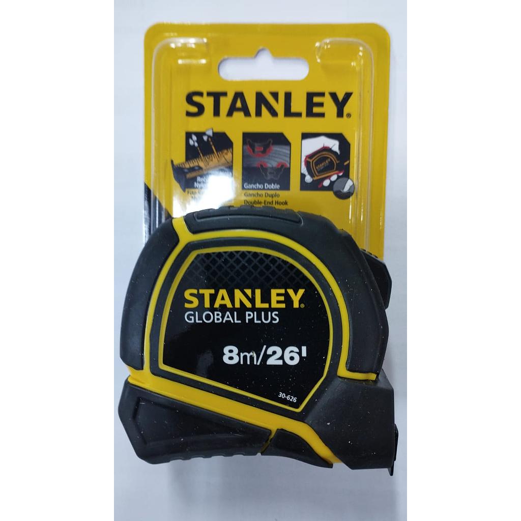 FLEXOMETRO 8MTS STANLEY 95IB30  COD: MET0150