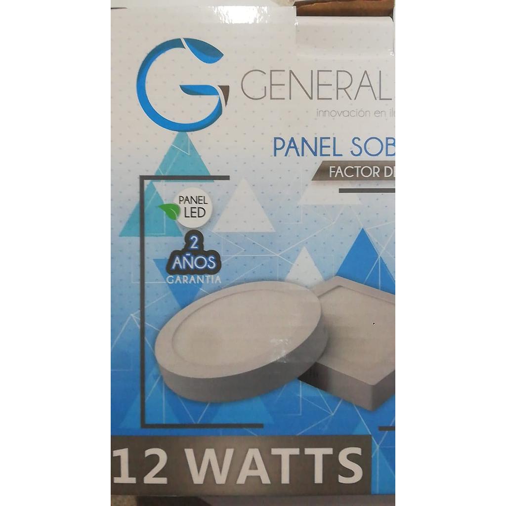 PANEL LED EMPOTRABLE REDONDO 3W 600K - 6500K  COD: LE46090