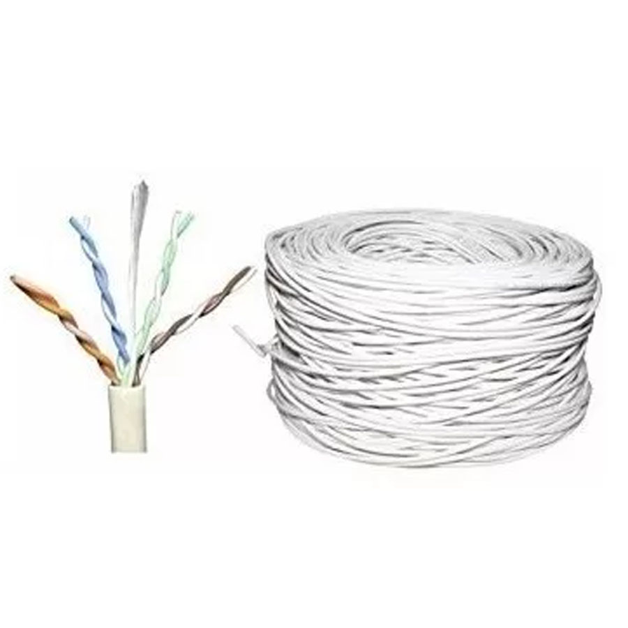 CABLE UTP CATEGORIA 6 4 PARES 23AWG 100%COBRE  COD: C21754