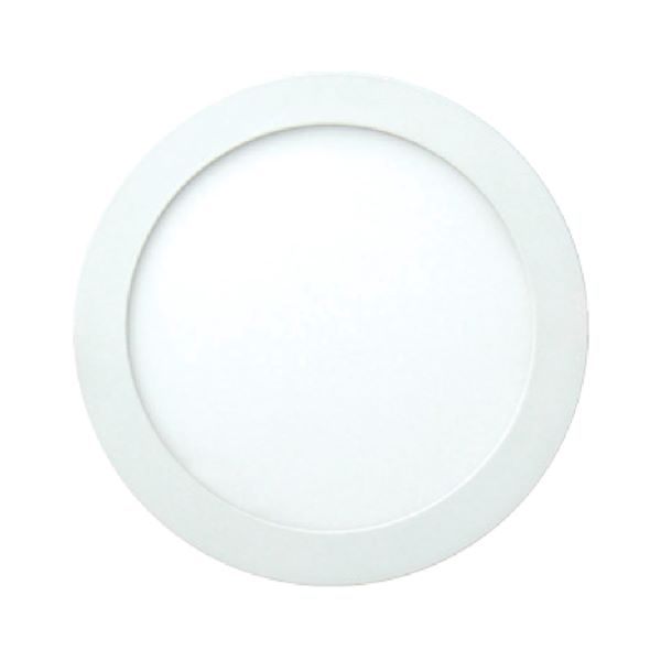 PANEL LED EMPOTRABLE REDONDO BLANCO 12W 3000K  COD: LE46101