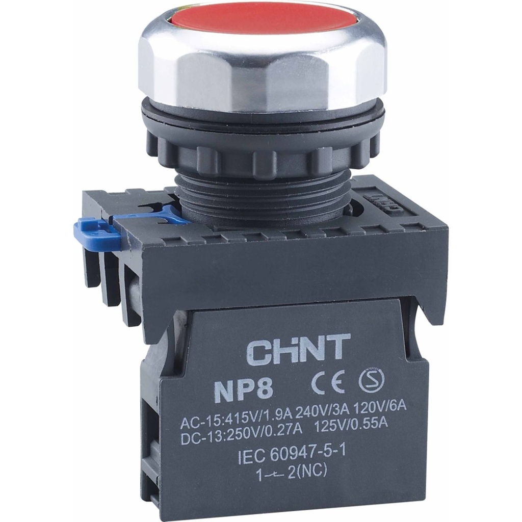 PULSADOR ROJO NP8-01BND/4 110VAC 667247 CH