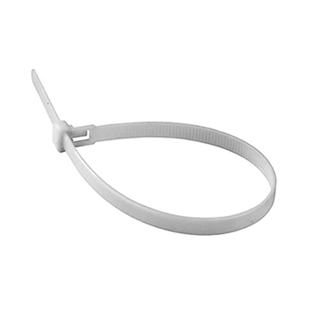 AMARRA PLASTICA 25 CM BLANCAS  COD: A10160