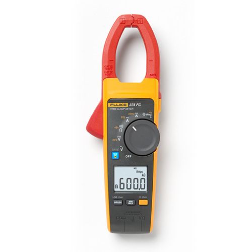 AMPERIMETRO DE GANCHO 600A TRMS AC/DC, C/FILTRO, CON FC MOD: FLUKE-375 FC