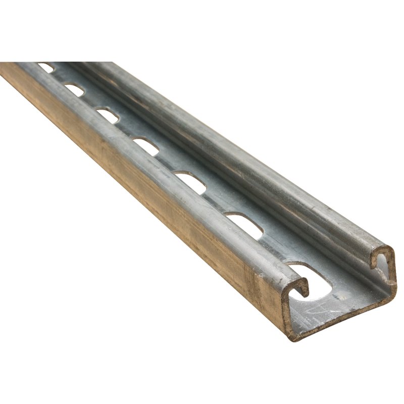 [J40280] CHANEL GALVANIZADO DE 40 X 40 X 3 MT TROQUELADO  COD: J40280