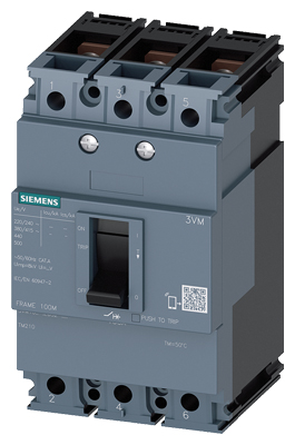 [S29060] BREAKER TRIFASICO 44-63A , 440V.25KA.  3VM1163-3EE32-0AA0  COD: S29060
