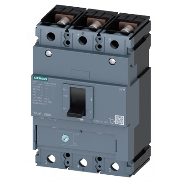 [S29170] BREAKER TRIFASICO 175-250A , 440V. 25KA.  3VM1225-4EE32-0AA0  COD: S29170
