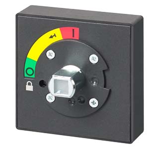 [S29982] MECANISMO DE ACOPLE NEGRO PARA MONTAJE EN PUERTA IP40 3VT9300-3HG10  3VT2Y 3VT3  COD: S29982