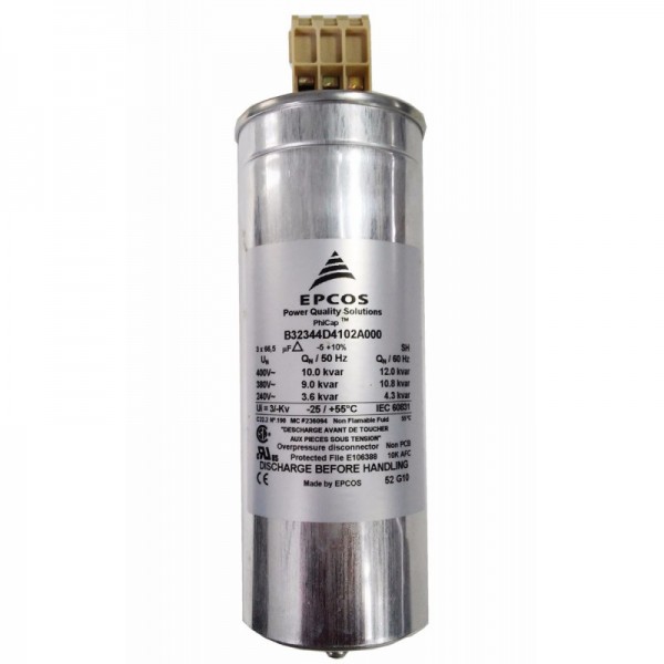 [S70314] CONDENSADOR  10KVAR 480V  B32344-E4101-A80G  COD: S70314