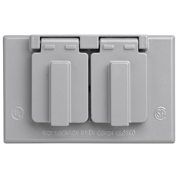 [X72760] TAPA DOBLE PARA EXTERIOR O INTERPERIE  COD: X72760