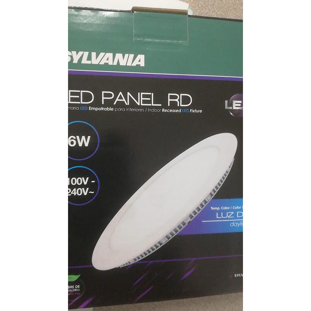 [LES46101] PANEL LED EMPOTRABLE REDONDO LED 6W 6500K P26544-3  COD: LES46101