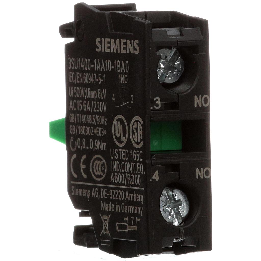 [S40207] CONTACTO 1NA P/ SIRIUS ACT.  METAL /  PLAST. 3SU1400-1AA10-1BA0  COD: S40207