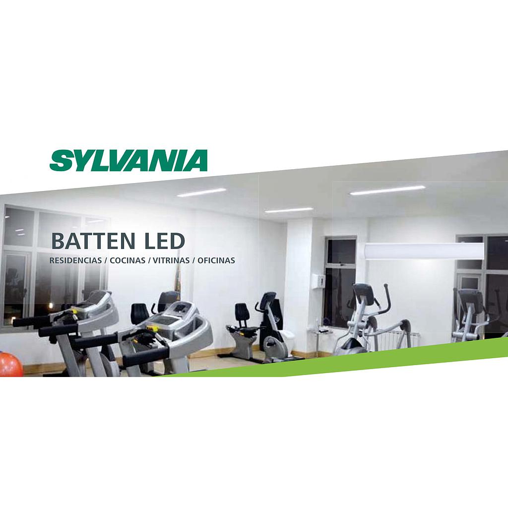 [LES46168] LUMINARIA SOBREPUESTA  POLICARBONATO LED 32 W. 6000K. 120CM. BATTENP26774-36  COD: LES46168