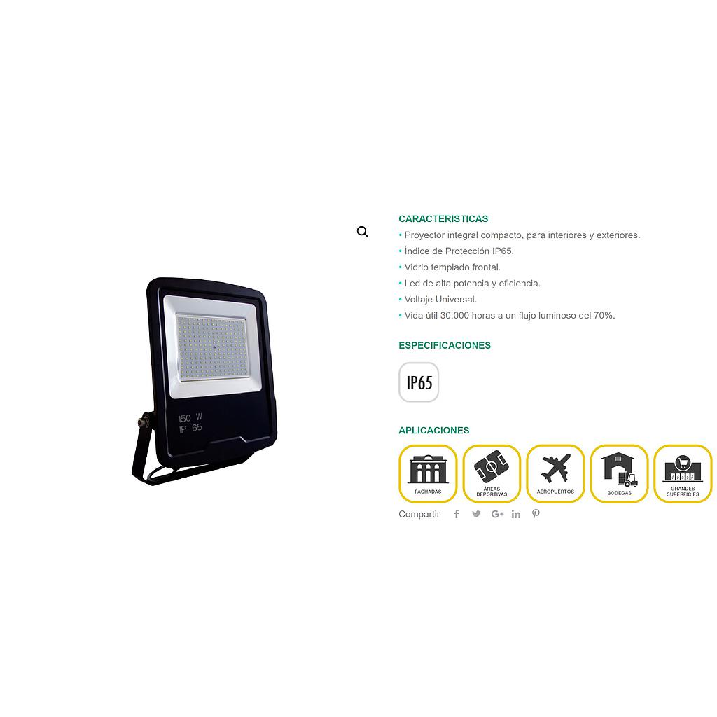 [LES51216] REFLECTOR JETA SLM HIGH 100W 6500K 100-240V SYLVANIA P23609-36 COD: LES51216