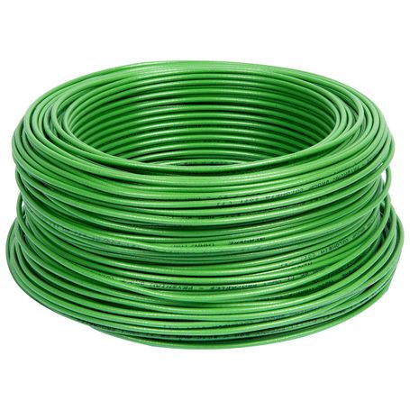 [C20120V] CABLE SOLIDO # 14 AWG VERDE  COD: C20120V