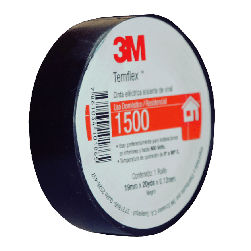 [X71630] TAYPE 20 YARDAS 3M 1500 NEGRO (155)  COD: X71630