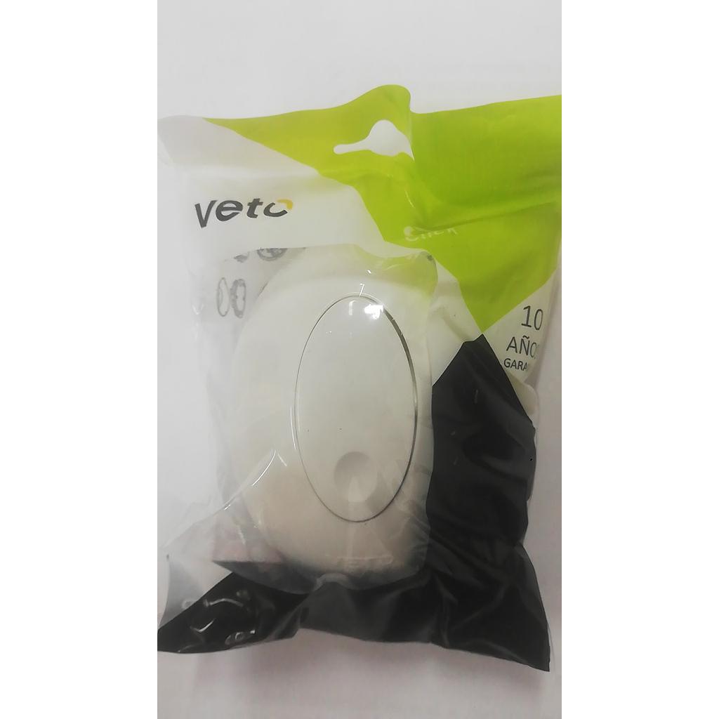 [VETC26006] INTERRUPTOR SOBREPUESTO SIMPLE BLANCO CLICK  COD: VETC26006