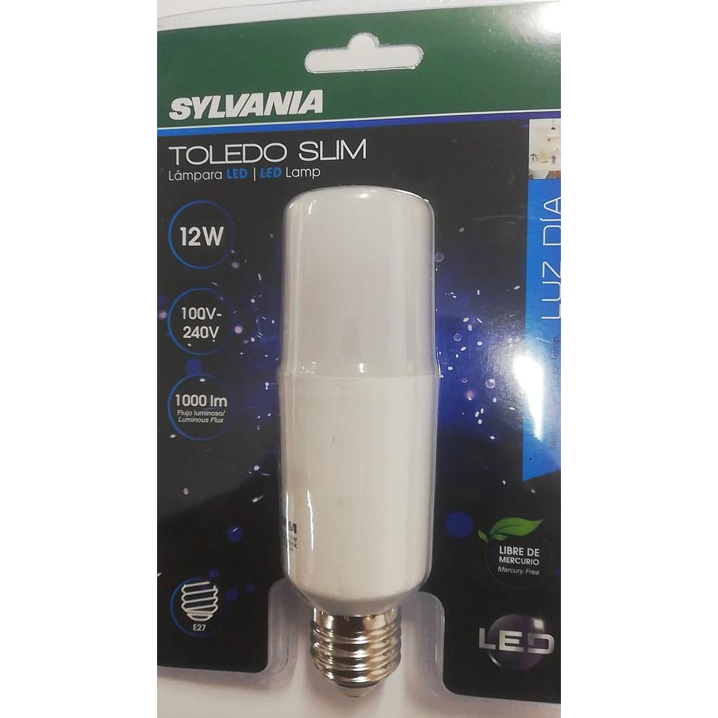 [LES46092] FOCO BOMBILLO LED  TOLEDO SLIM 12W E27 120-240 6500K P23176-36  COD: LES46092