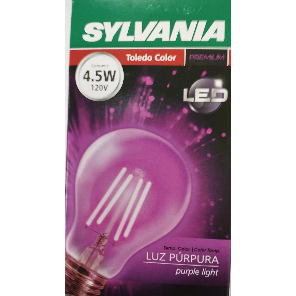 [LES61045] FOCO LED DECORATIVO FILAMENTO A60 4.5W PURPURA P23194-36  COD: LES61045