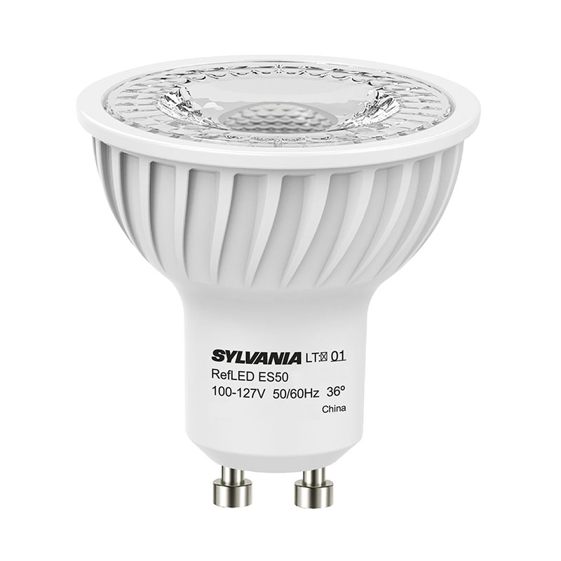 [LES46012] FOCO DICROICO LED 5W GU5.3 LUZ CALIDA.3000K 100-240V  COD: LES46012