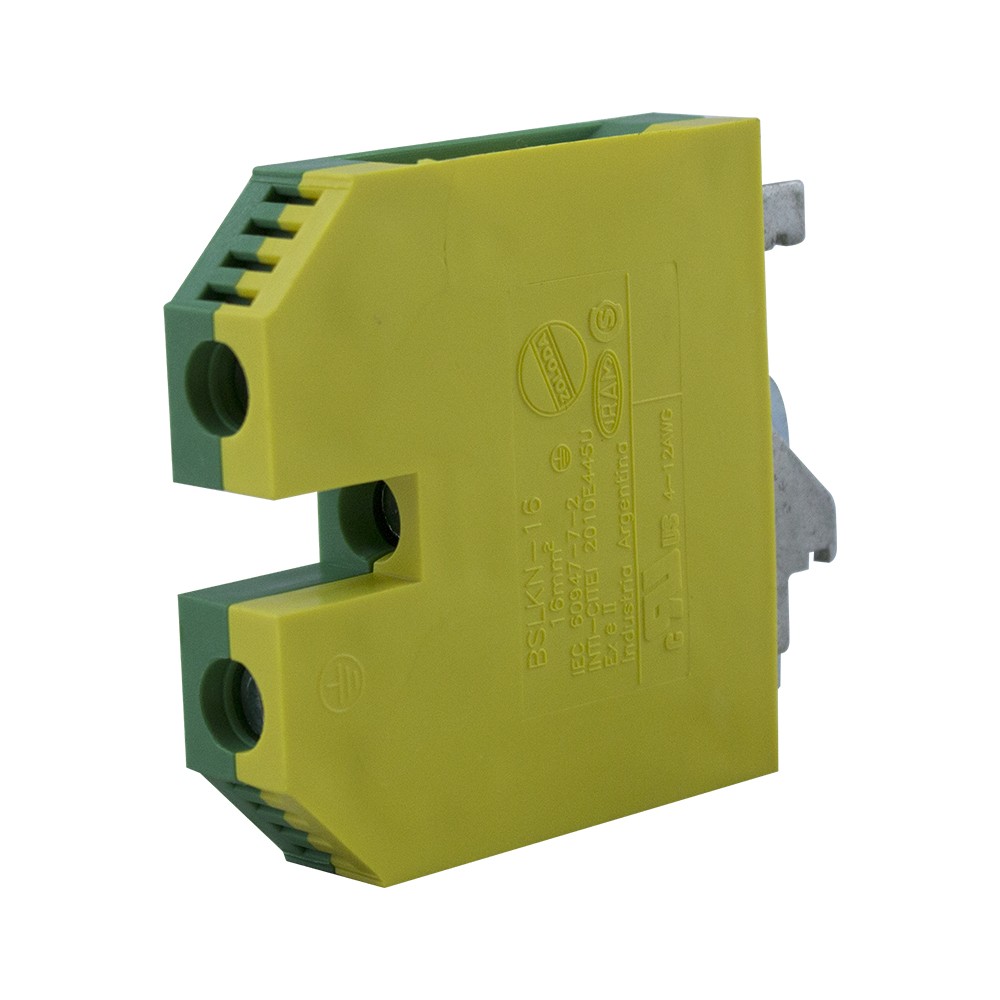 [A13835] BORNERA DE TIERRA 1P  20-10AWG  COD: A13835