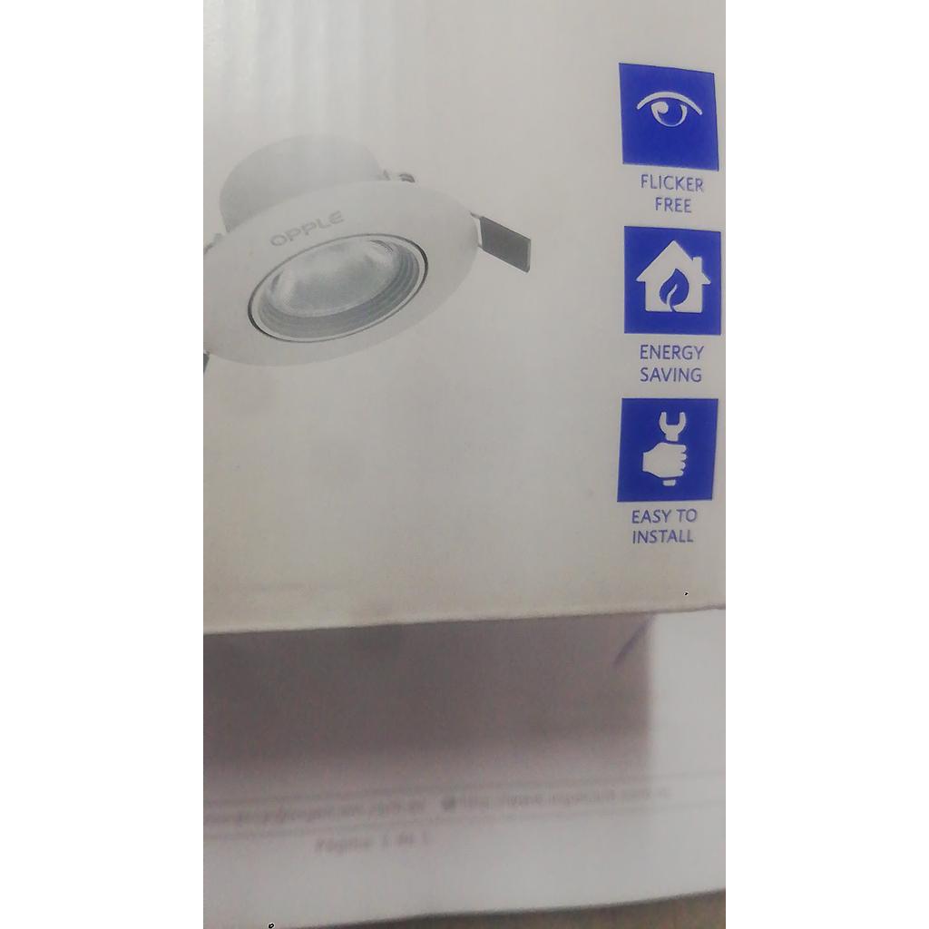 [L45070] PANEL LED EMPOTRABLE REDONDO6-7W 5700-6500K  COD: L45070