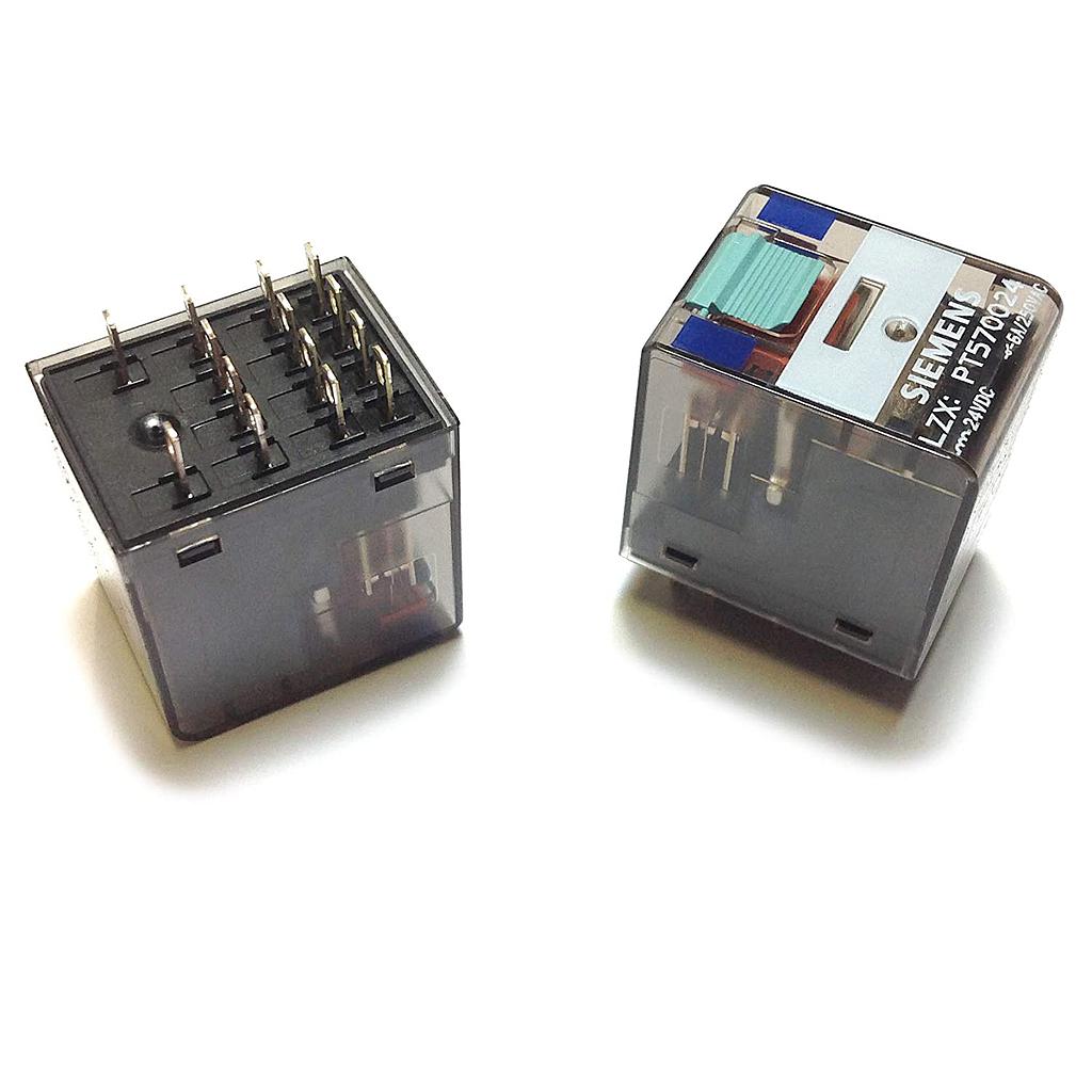 [S10784] RELE IND.ENCHUFABLE   6A 4 CONM. 24VAC (14 PINES PLANOS)  LZX:PT570524  COD: S10784