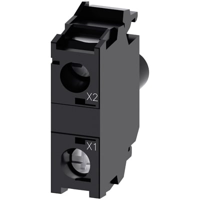 [S40206] MODULO LED 220V. COLOR AMBAR P/SIRIUS ACT METAL/PLAST. 3SU1401-1BF00-1AA0  COD: S40206